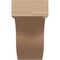 Ekena Millwork 9"W x 27"D x 18"H Classic Del Monte Rough Cedar Woodgrain TimberThane Corbel, Primed Tan CORUR09X27X18DELRCPR - alternate 2